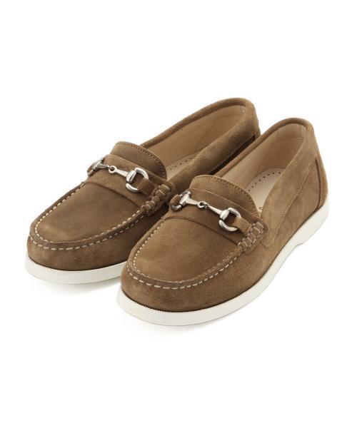 BEAMS(ビームス)の「◎BEAMS / スエードビットローファー(モカシン/デッキシューズ・メンズ・ブラック/ネイビー/ブラウン・41/40/42/43)」の4枚目の写真