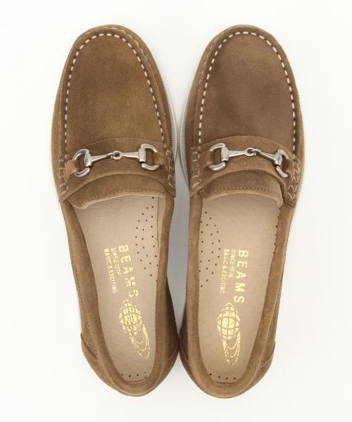 BEAMS(ビームス)の「◎BEAMS / スエードビットローファー(モカシン/デッキシューズ・メンズ・ブラック/ネイビー/ブラウン・41/40/42/43)」の11枚目の写真