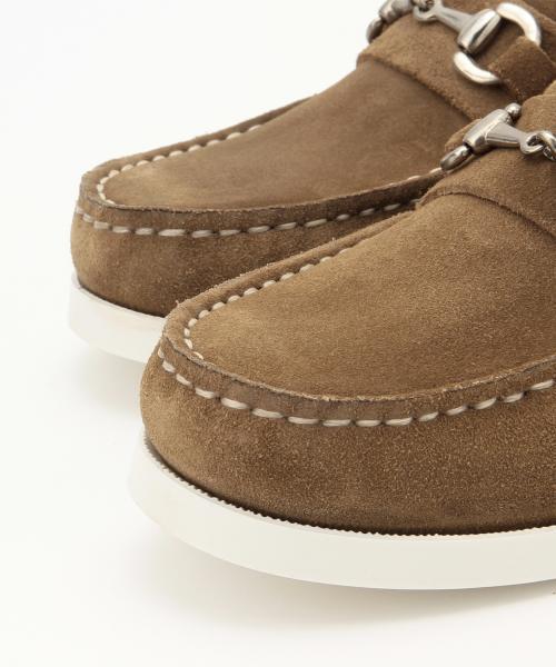BEAMS(ビームス)の「◎BEAMS / スエードビットローファー(モカシン/デッキシューズ・メンズ・ブラック/ネイビー/ブラウン・41/40/42/43)」の17枚目の写真