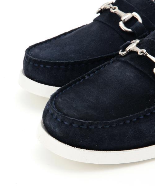 BEAMS(ビームス)の「◎BEAMS / スエードビットローファー(モカシン/デッキシューズ・メンズ・ブラック/ネイビー/ブラウン・41/40/42/43)」の12枚目の写真
