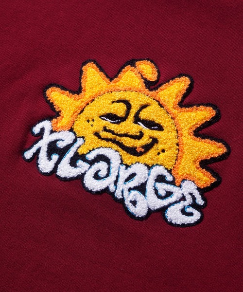XLARGE（エクストララージ）の「SUNRISE CREWNECK SWEAT（スウェット・メンズ・ブラック/バーガンディー/アッシュ・L/XL/M/S）」の6枚目の写真