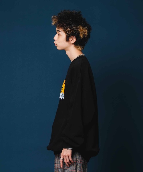 XLARGE（エクストララージ）の「SUNRISE CREWNECK SWEAT（スウェット・メンズ・ブラック/バーガンディー/アッシュ・L/XL/M/S）」の9枚目の写真