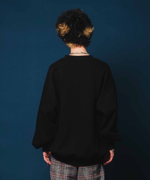 XLARGE（エクストララージ）の「SUNRISE CREWNECK SWEAT（スウェット・メンズ・ブラック/バーガンディー/アッシュ・L/XL/M/S）」の10枚目の写真