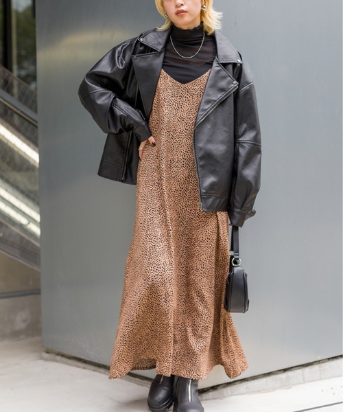 SpRay（スプレイ）の「エコレザーBIGライダース（ライダースジャケット