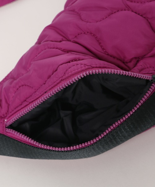 niko and...（ニコアンド）の「オリジナル月型キルトショルダーバッグ（ショルダーバッグ・レディース・パープル/ブラック/カーキ/アイボリー/グリーン・0）」の9枚目の写真