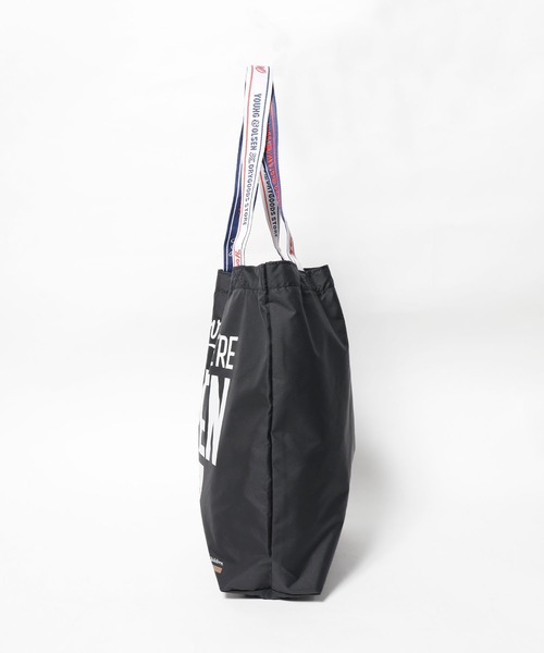 YOUNG&OLSEN The DRYGOODS STORE(ヤングアンドオルセン)の「YOUNG & OLSEN/ヤングアンドオルセン SHOPPING TOTE OP トートバッグ(トートバッグ・メンズ・ブラック/オリーブ/ワインレッド/ベージュ・FREE)」の5枚目の写真