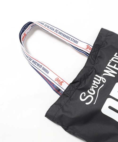 YOUNG&OLSEN The DRYGOODS STORE(ヤングアンドオルセン)の「YOUNG & OLSEN/ヤングアンドオルセン SHOPPING TOTE OP トートバッグ(トートバッグ・メンズ・ブラック/オリーブ/ワインレッド/ベージュ・FREE)」の8枚目の写真