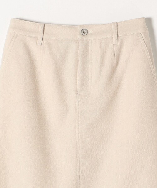 SHIPS any（シップス エニィ）の「SHIPS any:〈手洗い可能〉ウール ブレンド ストレート スカート◇（スカート・レディース・オフホワイト/ライトブルー/ブラック・40/38/36）」の5枚目の写真