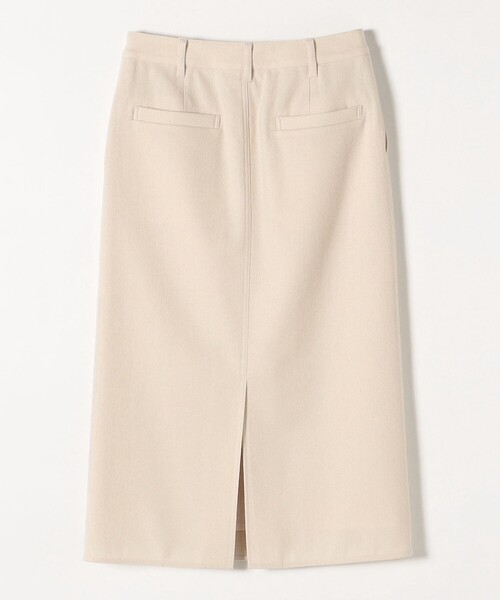 SHIPS any（シップス エニィ）の「SHIPS any:〈手洗い可能〉ウール ブレンド ストレート スカート◇（スカート・レディース・オフホワイト/ライトブルー/ブラック・40/38/36）」の6枚目の写真