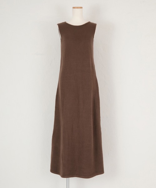 titivate（ティティベイト）の「ローゲージトップスレイヤードニットワンピース（ワンピース・レディース・ブラウン/アイボリー/グレイッシュベージュ・PS(XS－S)/S/M）」の19枚目の写真