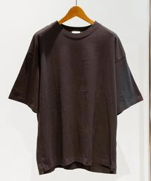 BEAUTY&YOUTH UNITED ARROWS | BY ∴ ワイド クルーネック ハーフスリーブ MADE IN JAPAN カットソー(Tシャツ/カットソー)