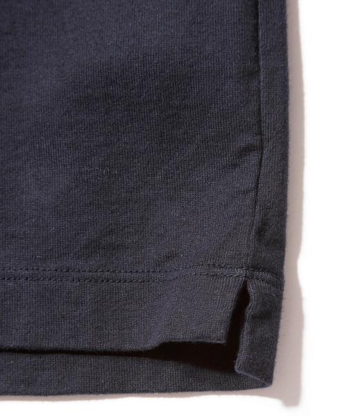 BEAUTY&YOUTH UNITED ARROWS(ビューティーアンドユースユナイテッドアローズ)の「BY ∴ ワイド クルーネック ハーフスリーブ MADE IN JAPAN カットソー ◆(Tシャツ/カットソー・メンズ・ホワイト/ネイビー/ライトブルー/オリーブ/ダークグレー・LARGE/SMALL/MEDIUM)」の17枚目の写真