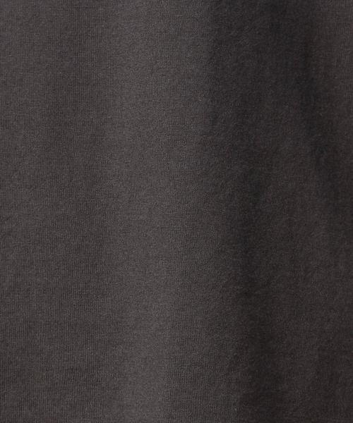 BEAUTY&YOUTH UNITED ARROWS(ビューティーアンドユースユナイテッドアローズ)の「BY ∴ ワイド クルーネック ハーフスリーブ MADE IN JAPAN カットソー ◆(Tシャツ/カットソー・メンズ・ホワイト/ネイビー/ライトブルー/オリーブ/ダークグレー・LARGE/SMALL/MEDIUM)」の22枚目の写真