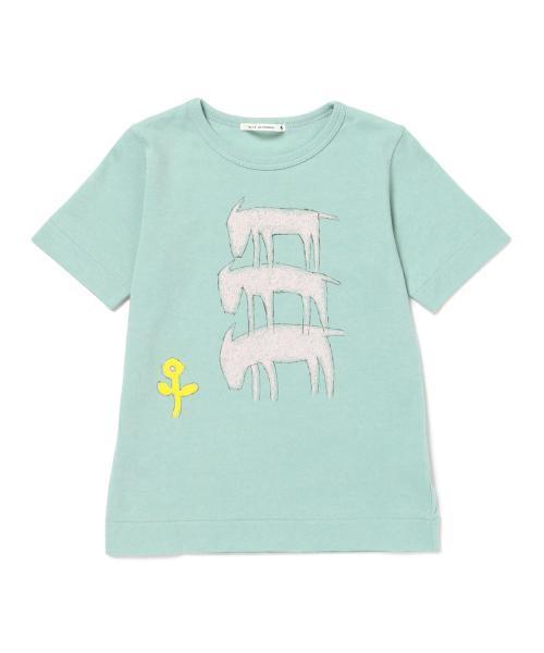 ミナペルホネン metsa メッツァ　半袖Tシャツ　Lサイズ mina perhonen EV0775 runrunrun サイズM 半袖Tシャツ