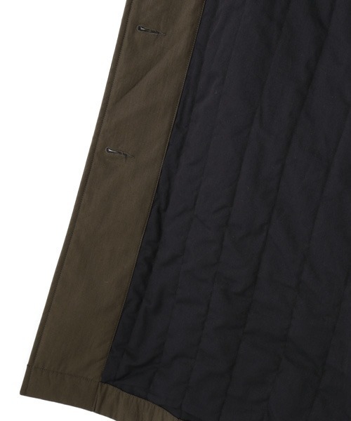 MHL.（エムエイチエル）の「TOUGH COTTON NYLON（ステンカラーコート