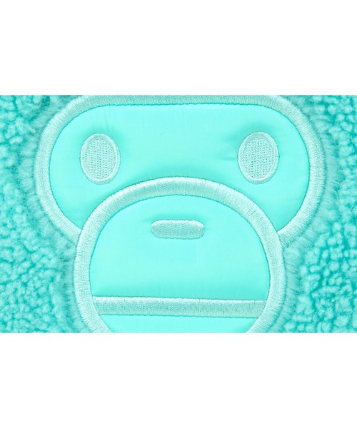 A BATHING APE(アベイシングエイプ)の「BABY MILO FUR CROSS BAG(ショルダーバッグ・メンズ・ピンク/グリーン/ブラウン・FREE)」の16枚目の写真
