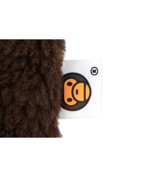 A BATHING APE(アベイシングエイプ)の「BABY MILO FUR CROSS BAG(ショルダーバッグ・メンズ・ピンク/グリーン/ブラウン・FREE)」の12枚目の写真