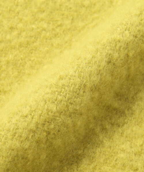 EDIT COLOGNE（エディットコロン）の「ブークレマフラー（ストール/ショール・レディース・ホワイト/イエロー・ﾌﾘ-）」の6枚目の写真