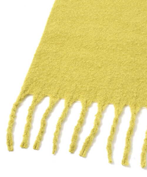 EDIT COLOGNE（エディットコロン）の「ブークレマフラー（ストール/ショール・レディース・ホワイト/イエロー・ﾌﾘ-）」の7枚目の写真