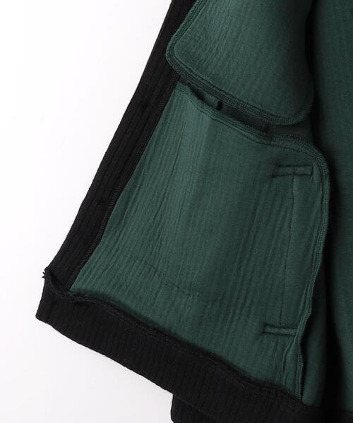 JIEDA(ジエダ)の「<JieDa> WL RIB JACKET/ジャケット(その他アウター・メンズ・ライトグレー/ブラック・1/2)」の13枚目の写真