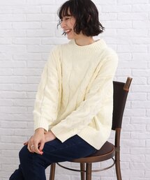 SHOO・LA・RUE | モール ケーブルニット(ニット/セーター)