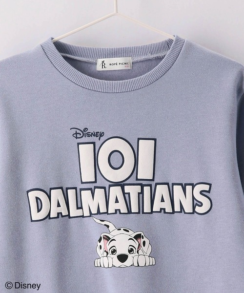 Disney(ディズニー)の「【KIDS】【101匹わんちゃん】UNISEXプリントトレーナー(スウェット・キッズ・ラベンダー/キナリ・130/110/120/140)」の5枚目の写真