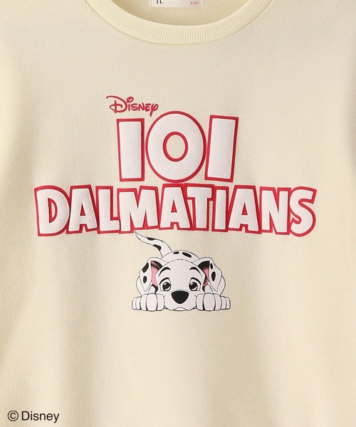 Disney(ディズニー)の「【KIDS】【101匹わんちゃん】UNISEXプリントトレーナー(スウェット・キッズ・ラベンダー/キナリ・130/110/120/140)」の9枚目の写真