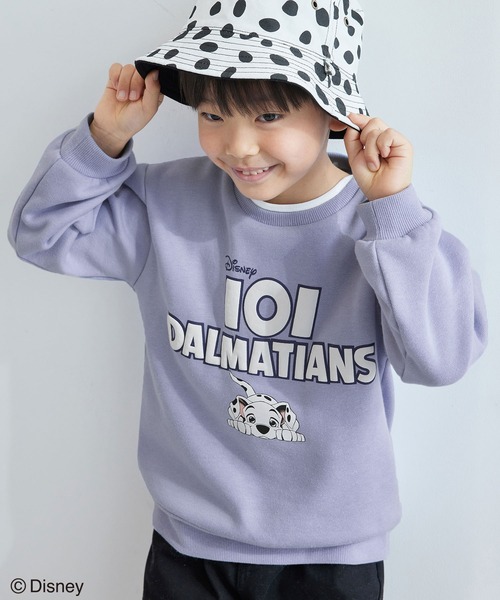 Disney(ディズニー)の「【KIDS】【101匹わんちゃん】UNISEXプリントトレーナー(スウェット・キッズ・ラベンダー/キナリ・130/110/120/140)」の16枚目の写真