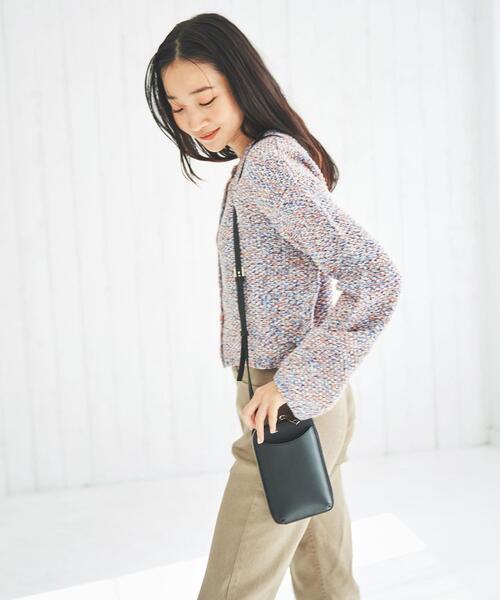 coen（コーエン）の「マルチスマホショルダーバッグ（ショルダーバッグ・レディース・シルバー/ライトブルー/ブラック/イエロー・FREE）」の17枚目の写真