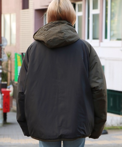 WILD THINGS（ワイルドシングス）の「WILD THINGS/ワイルドシングス BIG HAPPY JACKET EC ジャケット（ブルゾン・メンズ・ブラック系・M）」の3枚目の写真