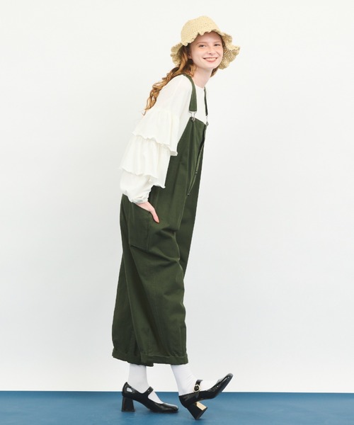 MERLOT(メルロー)の「1枚でも決まる 袖フリルカットソー(Tシャツ/カットソー・レディース・ブラック/ホワイト・FREE)」の13枚目の写真