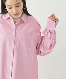 earth music&ecology | 刺繍マントスリーブシャツ(シャツ/ブラウス)