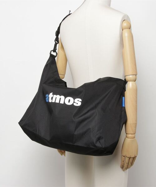 atmos pink（アトモスピンク）の「ATMOS SHOPPING BAG×SHIBUKURO / アトモス ショッピングバック×シブクロ（ショルダーバッグ・メンズ・ブラック・FREE）」の5枚目の写真