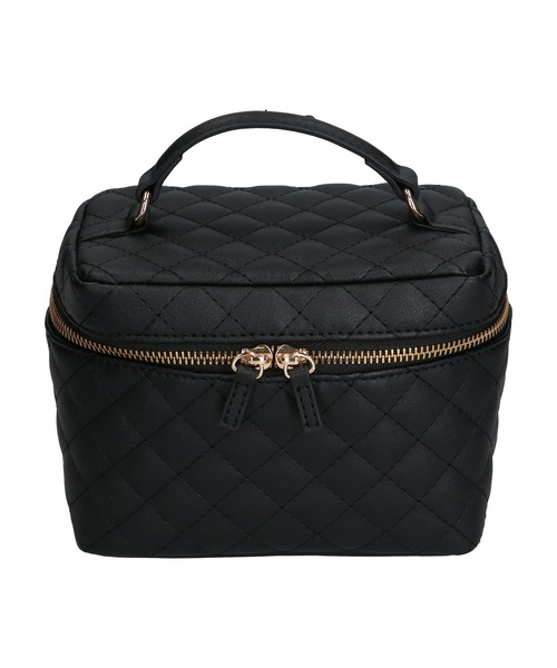 earth music&ecology(アースミュージックアンドエコロジー)の「キルティングバニティショルダーバッグ(ショルダーバッグ・レディース・アイボリー/ブラック/モカ・FREE)」の9枚目の写真