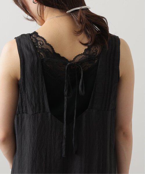 frames RAY CASSIN(フレームスレイカズン)の「ジャガードストライプ ノースリーブワンピース(ワンピース・レディース・キナリ/ブラック/サックスブルー/オレンジ・FREE)」の8枚目の写真