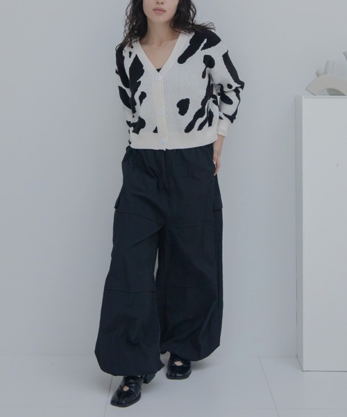 VACANCY（ヴァカンシー）の「スプラッシュ柄2wayニット（ニット