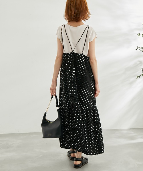 ROPE' PICNIC（ロペピクニック）の「【WEB限定】Beauty knit/UVカット・接触冷感・洗濯機洗いOK/フレンチニット（ニット/セーター・レディース・ライトグレー/ブルー系その他2/ブラック・38）」の11枚目の写真