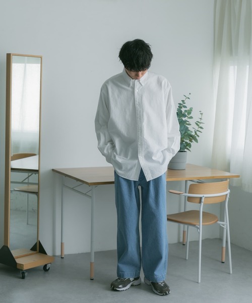 FORK&SPOON(フォークアンドスプーン)の「FORK&SPOON ツータックデニムパンツ(デニムパンツ・メンズ・ブルー系その他/ワンウォッシュ・4/5/3)」の20枚目の写真