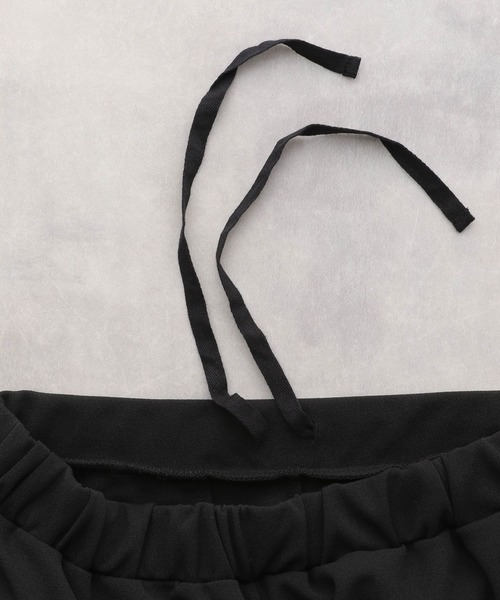 LEPSIM（レプシィム）の「【レプスタコラボ/セルフカット可能】ジョーゼットパンツ　163180（その他パンツ・レディース・グリーン/オレンジ/ブラック/アイボリー・MEDIUM/LARGE）」の18枚目の写真