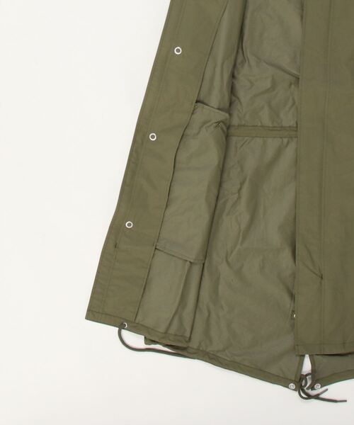 FRED PERRY（フレッドペリー）の「Shell Parka（ミリタリージャケット・メンズ・カーキ・M/L）」の3枚目の写真
