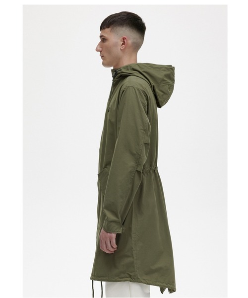 FRED PERRY（フレッドペリー）の「Shell Parka（ミリタリージャケット・メンズ・カーキ・M/L）」の12枚目の写真