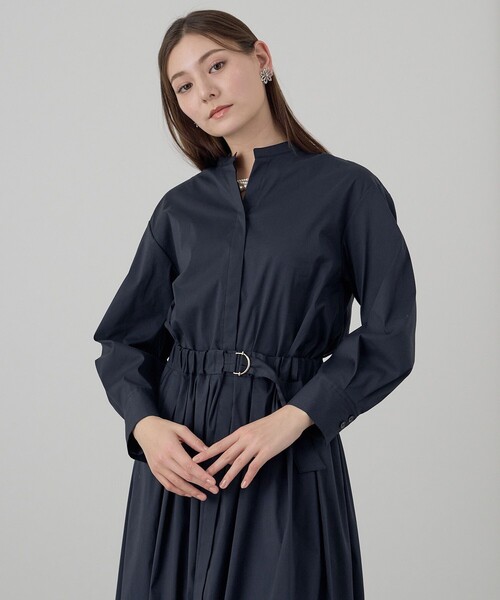 美品★定価52800円★アナイ★コットンナイロンブロードシャツ ワンピース★38 ANAYI ワンピース コットンナイロンブロードシャツ : ZOZOTOWN