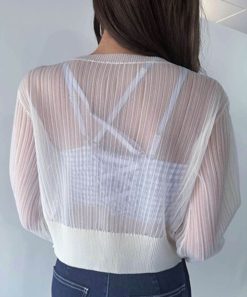 REDYAZEL（レディアゼル）の「ギンガムチェックバックレースキャミソール（キャミソール・レディース・グリーン/ラベンダー/ブラック・SMALL/MEDIUM）」の7枚目の写真