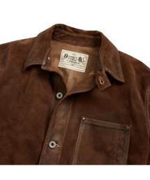 RRL（ダブル アール エル）の「ラフアウト スエード ジャケット
