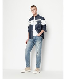 ARMANI EXCHANGE | 【A|X アルマーニ エクスチェンジ】ダメージデニムパンツ_J24 TAPERED(デニムパンツ)