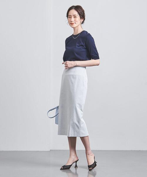 UNITED ARROWS RIRANCHA タイトスカート UNITED ARROWS（ユナイテッドアローズ）の「RIRANCHA ツイル