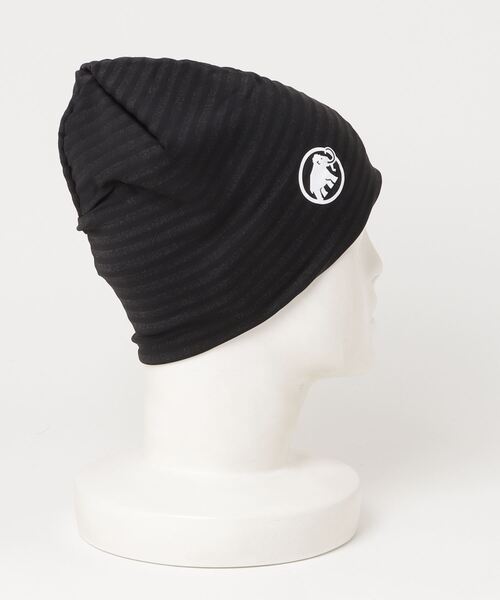 Mammut（マムート）の「タイス ライト ビーニー / Taiss Light Beanie / 帽子 / ワッチキャップ（ニットキャップ/ビーニー・メンズ・ブラック・ONE SIZE）」の3枚目の写真