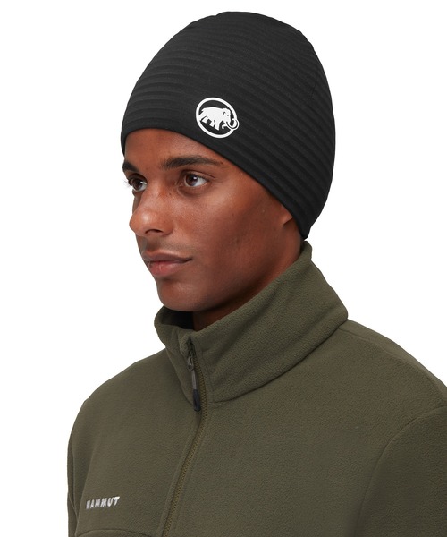 Mammut（マムート）の「タイス ライト ビーニー / Taiss Light Beanie / 帽子 / ワッチキャップ（ニットキャップ/ビーニー・メンズ・ブラック・ONE SIZE）」の7枚目の写真