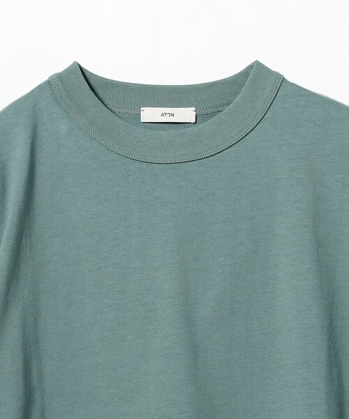 ATON エイトンSUPIMA AIR オーバーサイズタンクトップ ATON エイトン SUPIMA AIR 12/- OVERSIZED TANK TOP オーバー