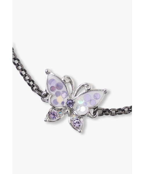 ANNA SUI（アナスイ）の「蝶モチーフ ブレスレット（ブレスレット・レディース・パープル/マルチ・ONE SIZE）」の3枚目の写真